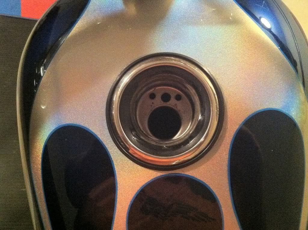 Removing Stock Gas cap Big Dog Motorcycles Forum